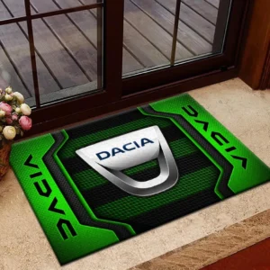 Dynamictrac Systems Doormat, Automotive Logo Style Floor Mat CAR197 - Green