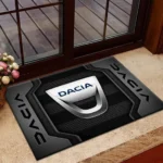 Duraforce Motors Doormat, Automotive Logo Style Floor Mat CAR197 - Grey