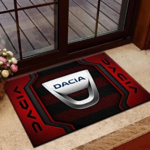 Drivemax Vehicles Doormat, All Over Print Doormat For Car Owners CAR197 - Red