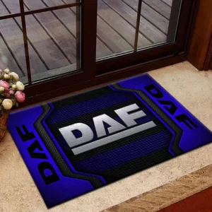 Heavy Truck Doormat, Automotive Logo Style Floor Mat CAR197 - Blue