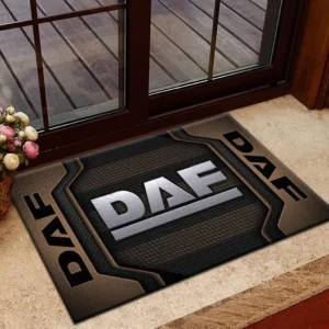 Logistics Truck Doormat, All Over Print Doormat For Car Fans CAR197 - Brown