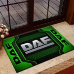 Heavy Truck Doormat, All Over Print Doormat For Car Owners CAR197 - Green
