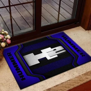 Rugged Adventure Vehicle Doormat, All Over Print Doormat For Car Lovers CAR197 - Blue