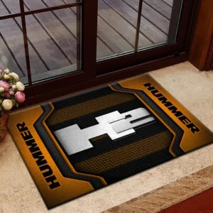 Oversized Utility SUV Doormat, All Over Print Doormat For Car Owners CAR197 - Orange
