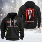 Vintage Ride Hoodie Half Zipper, Exclusive Logo Hoodie For Vintage Ride Enthusiasts CAR198 - Black