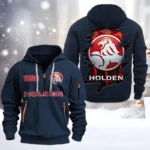 Everyday Auto Hoodie Half Zipper, All Over Print Hoodie Gift For Everyday Auto Enthusiasts CAR198 - Navy