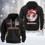 Hoodie Half Zipper Exclusive Logo Gift For Everyday Auto Enthusiasts CAR198 - Black