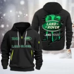 Hoodie Half Zipper Exclusive Logo Gift For Premium Off-Road Ride Enthusiasts CAR198 - Black