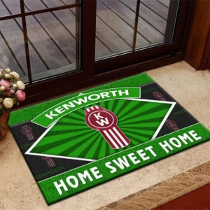 Industrial Hauler Doormat, All Over Print Doormat For Car Owners CAR303 - Green