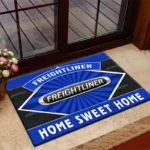 Heavy-Duty Truck Doormat, All Over Print Doormat For Car Lovers CAR303 - Blue