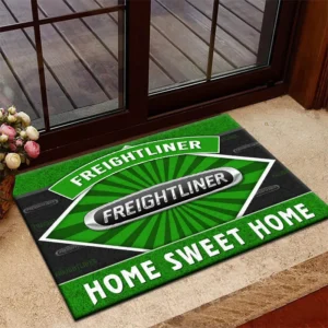 Long-Haul Rig Doormat, All Over Print Doormat For Car Owners CAR303 - Green