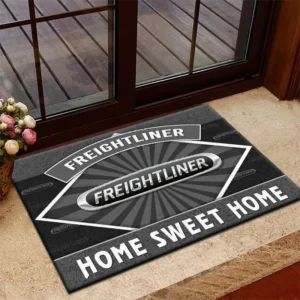 Cargo Lorry Doormat, Durable Auto-Inspired Rug for Garage or Home Entry CAR303 - Gray