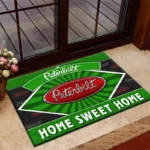 Industrial Vehicle Doormat, Automotive Logo Style Floor Mat CAR303 - Green