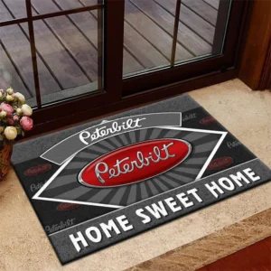 Logistics Truck Doormat, All Over Print Doormat For Car Lovers CAR303 - Gray