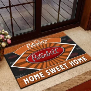 Long-Haul Vehicle Doormat, All Over Print Doormat For Car Lovers CAR303 - Orange