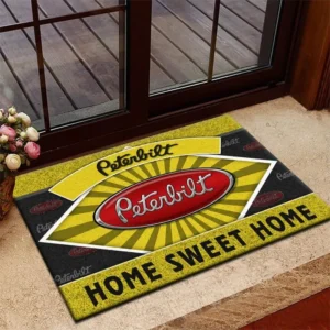 Logistics Truck Doormat, All Over Print Doormat For Car Lovers CAR303 - Yellow