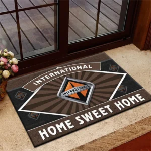 American Hauler Doormat, Durable Auto-Inspired Rug for Garage or Home Entry CAR303 - Brown