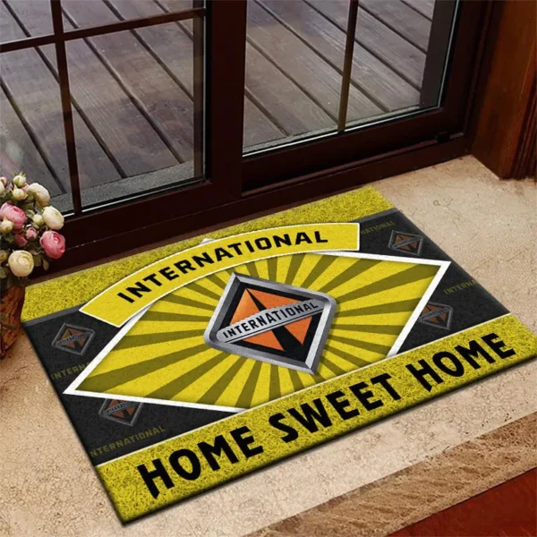 Highway King Doormat, All Over Print Doormat For Car Fans CAR303 - Yellow