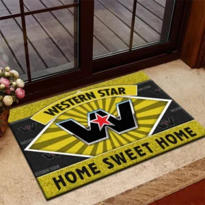 Transport Vehicle Doormat, All Over Print Doormat For Car Owners CAR303 - Yellow