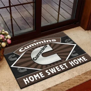 TorqueMaster Power Doormat, All Over Print Doormat For Car Fans CAR303 - Brown