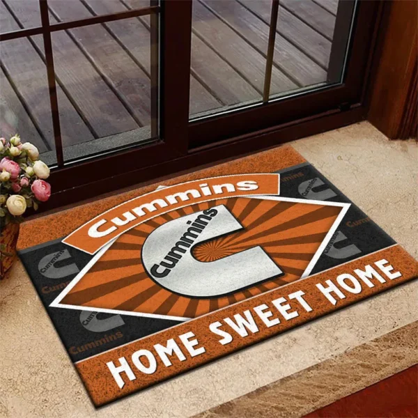 ProForce Diesel Doormat, All Over Print Doormat For Car Lovers CAR303 - Orange
