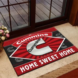 Endurance Engine Co. Doormat, All Over Print Doormat For Car Fans CAR303 - Red