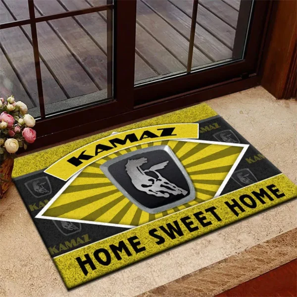 All-Terrain Vehicle Doormat, All Over Print Doormat For Car Fans CAR303 - Yellow