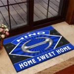 Freight Transporter Doormat, All Over Print Doormat For Car Fans CAR303 - Blue