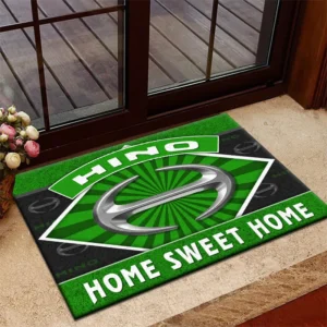 Heavy Duty Truck Doormat, All Over Print Doormat For Car Owners CAR303 - Green