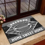 Cargo Carrier Doormat, Durable Auto-Inspired Rug for Garage or Home Entry CAR303 - Gray