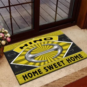 Long-Haul Truck Doormat, All Over Print Doormat For Car Lovers CAR303 - Yellow
