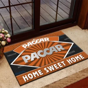 Industrial Vehicle Doormat, All Over Print Doormat For Car Lovers CAR303 - Orange