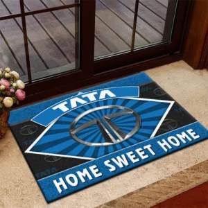 TrueHaul Vehicles Doormat, All Over Print Doormat For Car Lovers CAR303 - Blue
