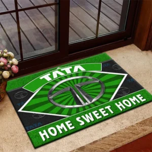 TrueHaul Vehicles Doormat, All Over Print Doormat For Car Fans CAR303 - Green