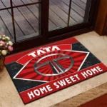 TrailForce Vehicles Doormat, Durable Auto-Inspired Rug for Garage or Home Entry CAR303 - Red