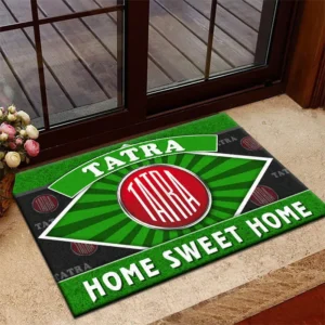 Expedition Vehicle Doormat, All Over Print Doormat For Car Lovers CAR303 - Green