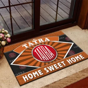 Expedition Vehicle Doormat, All Over Print Doormat For Car Lovers CAR303 - Orange