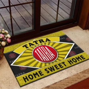 Terrain Master Doormat, All Over Print Doormat For Car Lovers CAR303 - Yellow