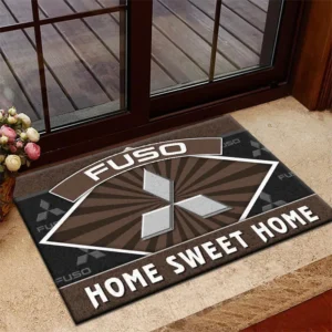 Transport Vehicle Doormat, All Over Print Doormat For Car Fans CAR303 - Brown