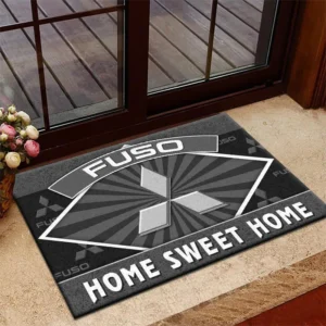 Freight Truck Doormat, All Over Print Doormat For Car Lovers CAR303 - Gray