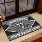 Fieldpro Machines Doormat, Automotive Logo Style Floor Mat CAR303 - Gray