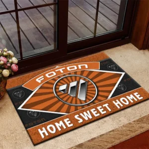 Fastride Trucks Doormat, All Over Print Doormat For Car Owners CAR303 - Orange