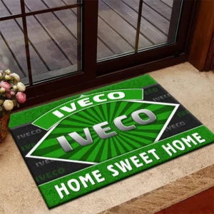 CargoPro Equipment Doormat, Automotive Logo Style Floor Mat CAR303 - Green