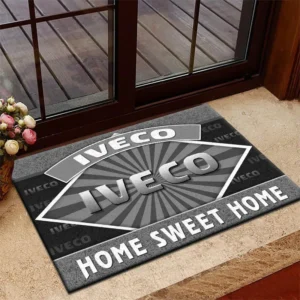 HeavyDuty Machines Doormat, All Over Print Doormat For Car Lovers CAR303 - Gray