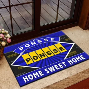 Woodland Equipment Doormat, All Over Print Doormat For Car Fans CAR303 - Blue