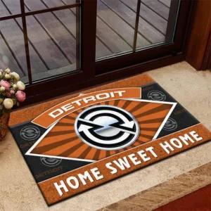 High-Torque Powerplant Doormat, All Over Print Doormat For Car Fans CAR303 - Orange