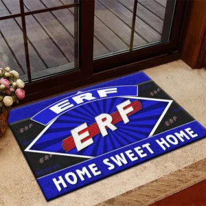 Timeless Haulage Icon Doormat, All Over Print Doormat For Car Fans CAR303 - Blue