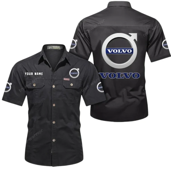 European Auto Maker Exclusive Logo Short Sleeved Shirt, Gift For European Auto Maker Lovers CAR444 - Black