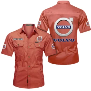 European Auto Maker Exclusive Logo Short Sleeved Shirt, Gift For European Auto Maker Enthusiasts CAR444 - Red