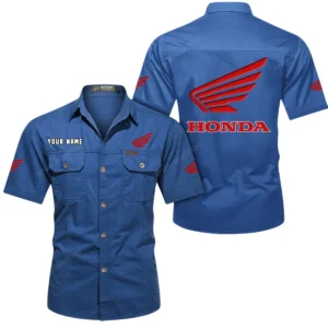 Road Bike Exclusive Logo Short Sleeved Shirt, Gift For Road Bike Enthusiasts CAR444 - Cowboy Blue